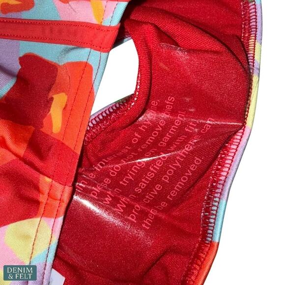 Adidas x FARM Rio One-Piece Swimsuit Pearl Citrine Multicolor Size 0 NEW/NWT!! - Picture 14 of 16